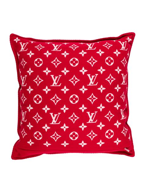 louis vuitton supreme pillow|Louis Vuitton pillow collection.